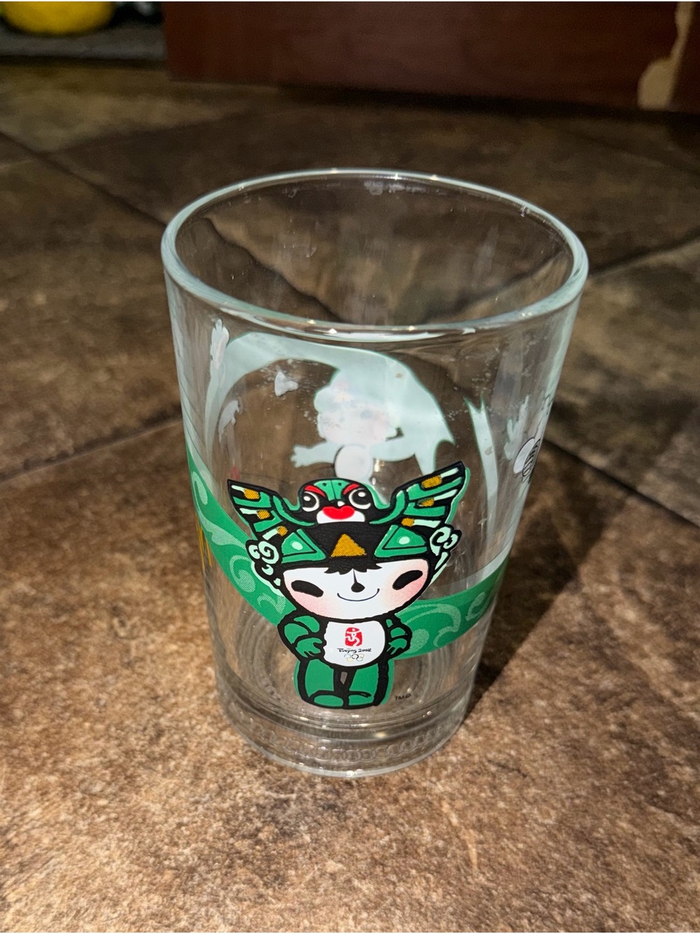 Green Character Printed Party Shot Glass - Home Party Supplies